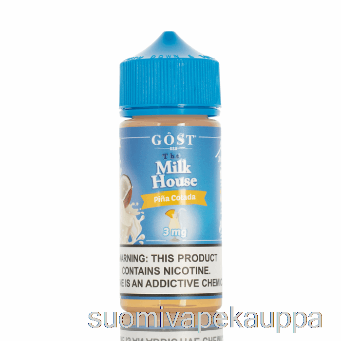 Vape Netistä Pina Colada - Maitotalo - Gost Höyry - 100ml 0mg